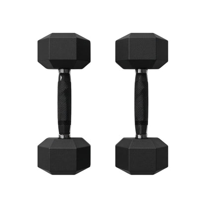 Stealth-Grip Matte Dumbbell - Noise-Reducing & Floor Safe